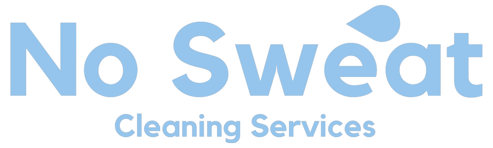 No Sweat Cleaning Services Blue Logo