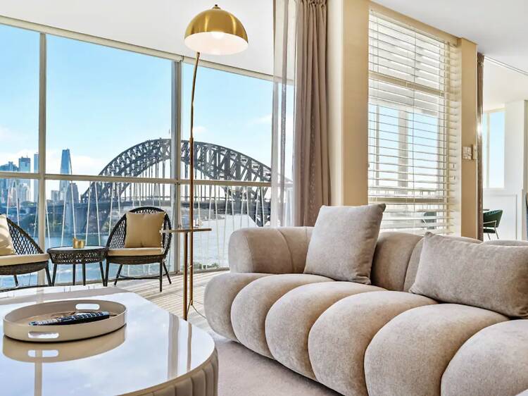 Professional Airbnb cleaning in Sydney preparing a short-term rental for guests
